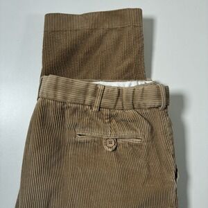 Peter Christian Corduroy Pants 39x27 Beige 90s Style Thick Cord (Tag 42x30)